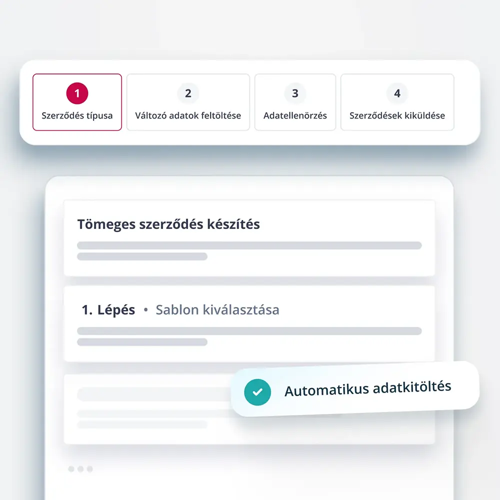 Invio di massa di contratti - controllo